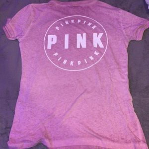 Light Purple, Light-Weight PINK Short SleeveT-Shirt
